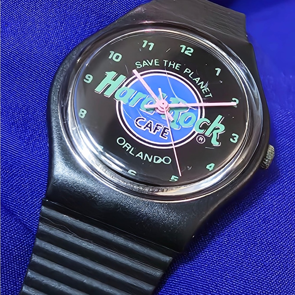 Hard Rock Cafe Orlando Vintage Unisex Memorabilia Watch